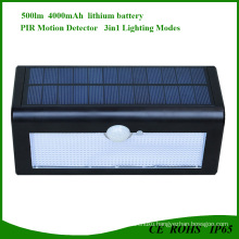 Solar Powered Outdoor Yard Wall Lights for Garden Step with 36 LEDs 500 Lumen